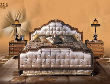 Schlafzimmer (für das Schlafzimmer eingerichtet) Satie, Angelo Cappellini