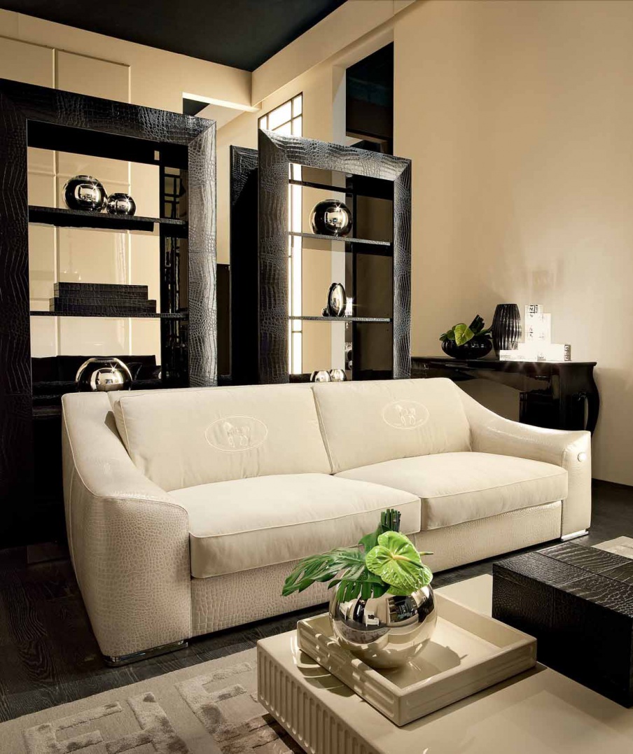 Sofa Silvano in Lederpolsterung