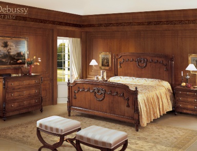 Schlafzimmer (für das Schlafzimmer eingerichtet) Debussy, Angelo Cappellini