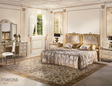 Schlafzimmer (für das Schlafzimmer eingerichtet) Cimarosa, Angelo Cappellini