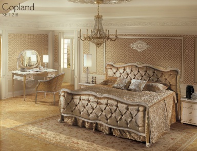 Schlafzimmer (für das Schlafzimmer eingerichtet) Copland, Angelo Cappellini