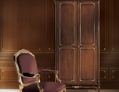 Kleiderschrank mit Gehäuse aus Holz Vivaldi, Angelo Cappellini (Kleiderschrank für Kleidung)