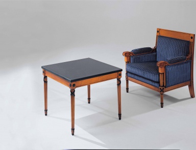 Stuhl S. I. P. ARR 05 aus Naturholz, Colombo Stile
