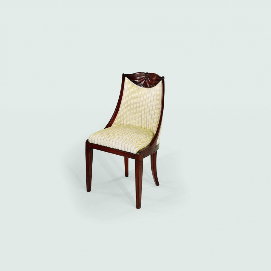 Stuhl aus Naturholz S. I. P. ARR 05, Colombo Stile