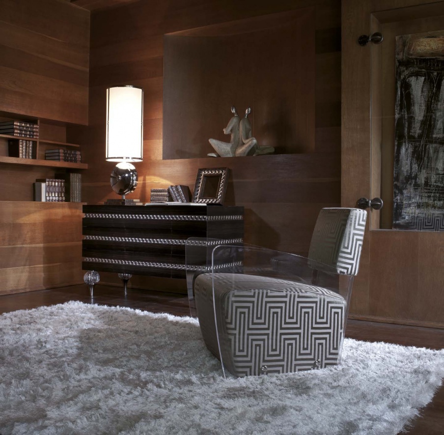 Stuhl in Textil-Polster Aura, JC Passion