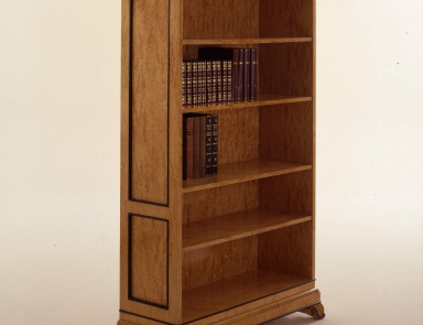 Bücherregal aus Naturholz Wien, Colombo Stile