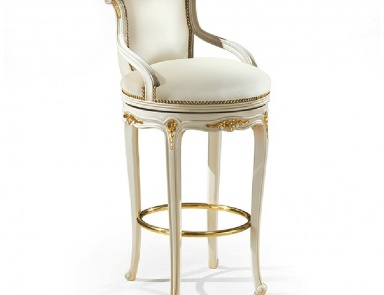 Barhocker mit Lederbezug Angelo Cappellini (Italienisch Barhocker)
