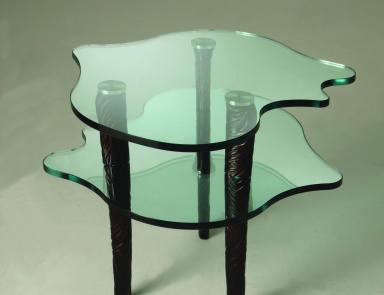Couchtisch aus Naturholz Smoke, Colombo Stile