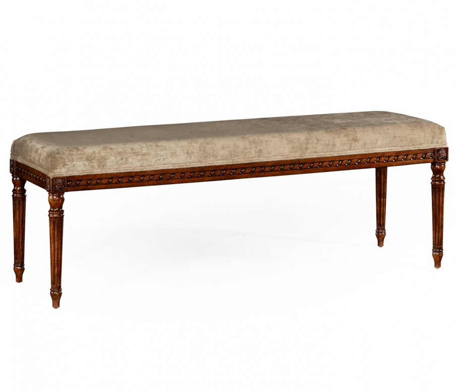 Sitzbank mit Rahmen aus Holz Louis XV, Jonathan Charles