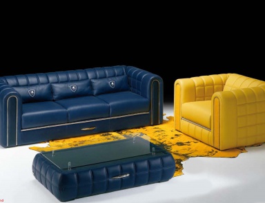 Wohnzimmer (Garnitur für das Wohnzimmer) Grand Prix, Formitalia
