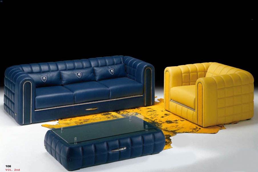 Wohnzimmer (Garnitur für das Wohnzimmer) Grand Prix, Formitalia