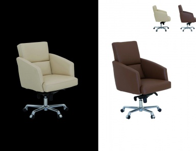 Sessel rotierendes Adam Poltrona Ufficio, Il Loft