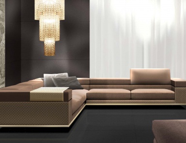 Ecksofa Textil Polster, Formitalia