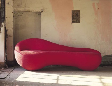 Sofa Spheres in der Textil-Polsterung, Formitalia