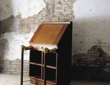 Schreibschrank Amanuense aus Kirschholz, Formitalia