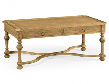 Rechteckiger Couchtisch Natural Oak, Jonathan Charles