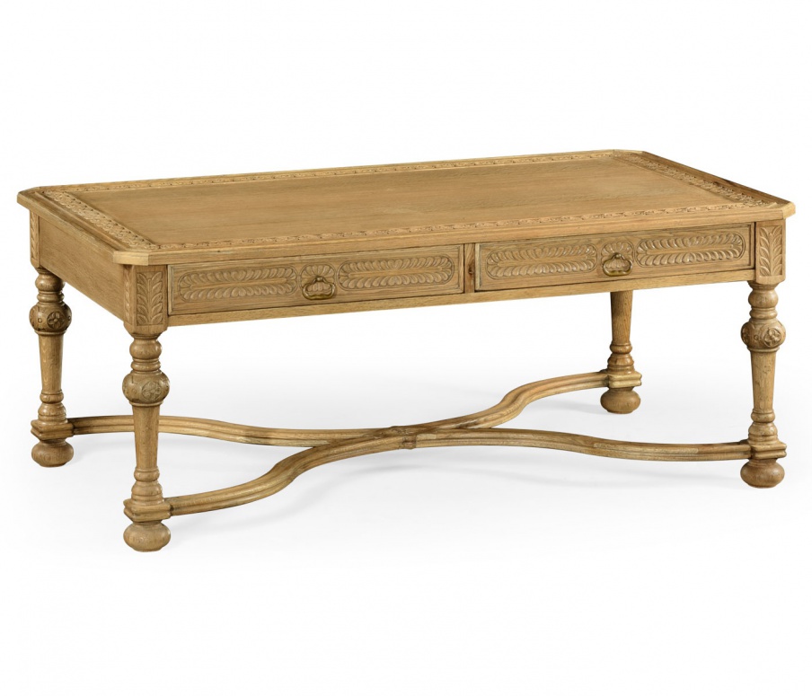 Rechteckiger Couchtisch Natural Oak, Jonathan Charles