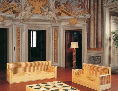Wohnzimmer (Garnitur für das Wohnzimmer) Nella Valle & Meridiana, Formitalia