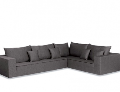 Ecksofa Grembo corner two seats, Armani Casa (Leder Ecksofa)