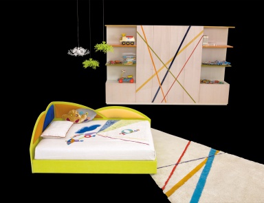 Bett eckig Ginny, Il Loft (Eck-Bett)