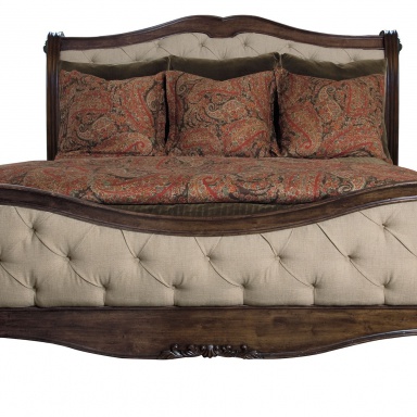 Bett mit hohem стеганным Kopf-und Fußteil Eaton Square, Bernhardt