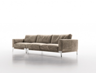 Sofa Dreibettzimmer Blues, Alberta Salotti