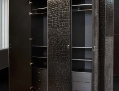 Schrank Wave in Lederpolsterung, Formitalia