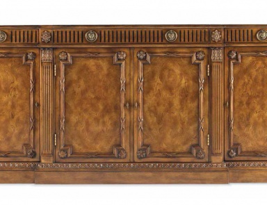 Sideboard Carrara, White Hickory (Eck-Sideboard)