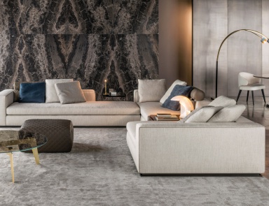 Sofa teilige Leonard, Minotti