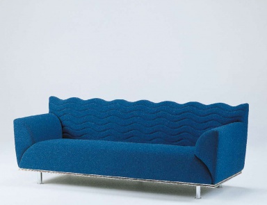 Sofa Ocean drive in der Textil-Polsterung, Formitalia (Sofa aus Kunstleder legging)
