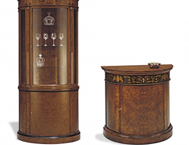 Vitrine aus Holz, Francesco Molon