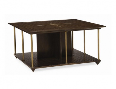 Tisch Couchtisch Brass Axis, Caracole