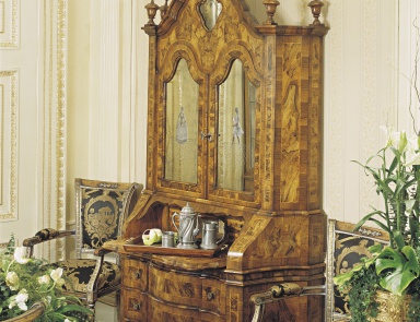 Büro aus Holz, Francesco Molon (Bibliothek des Barock, Rokoko)