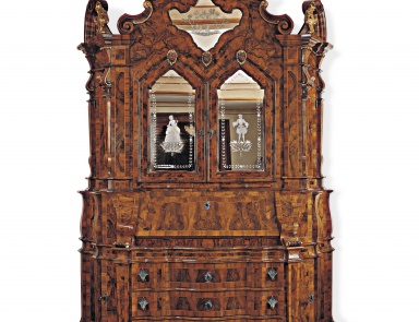 Büro aus Holz, Francesco Molon (Bibliothek des Barock, Rokoko)