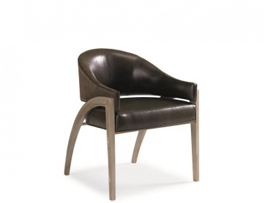Sessel mit halbrunden Armlehnen Architects Chair, Light Caracole (Design-Sessel)