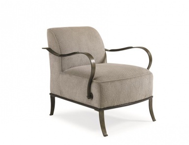 Sessel mit geschweiften Armlehnen Mixed Message, Caracole Light
