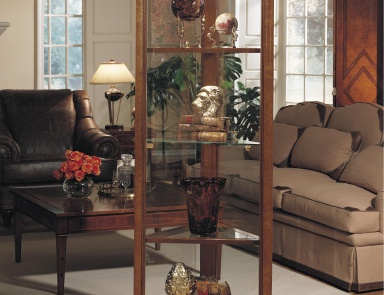 Vitrine aus Holz, Francesco Molon