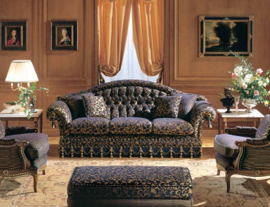 Wohnzimmer (Garnitur für das Wohnzimmer) Epoca, Zanaboni