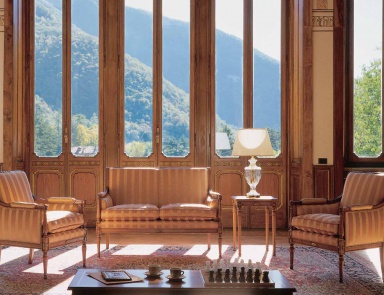 Wohnzimmer (Garnitur für das Wohnzimmer) Impero, Zanaboni
