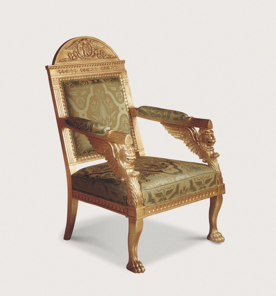Stuhl in Textil Polsterung, Francesco Molon