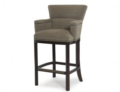 Barhocker Wyatt mit weicher Polsterung, Century Furniture