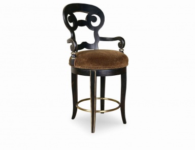 Barhocker Vienna Swivel mit weicher Polsterung, Century Furniture