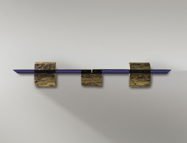 Regal aus Muranoglas Briccole a Murano, Riva 1920