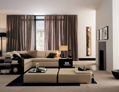 Modulares Sofa Ecke Stoff gepolstert Odeon, MisuraEmme