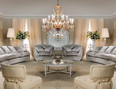 Wohnzimmer (Garnitur für das Wohnzimmer) Esedra, Zanaboni