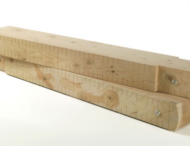 Sitzbank aus Holz Metro, Riva 1920