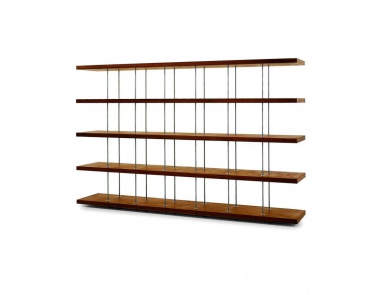 Regal mit Rahmen aus Edelstahl Piano-Design, Riva 1920