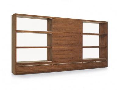Bücherregal Ardea, Riva 1920 (Wand Schrank für das Wohnzimmer und den Flur, Italien)
