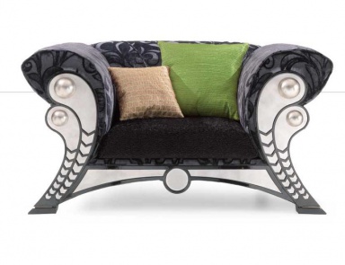 Sessel mit hohen Armlehnen, Elledue
