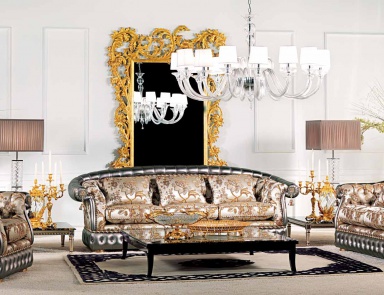 Wohnzimmer (Garnitur für das Wohnzimmer) Ottoman, Zanaboni